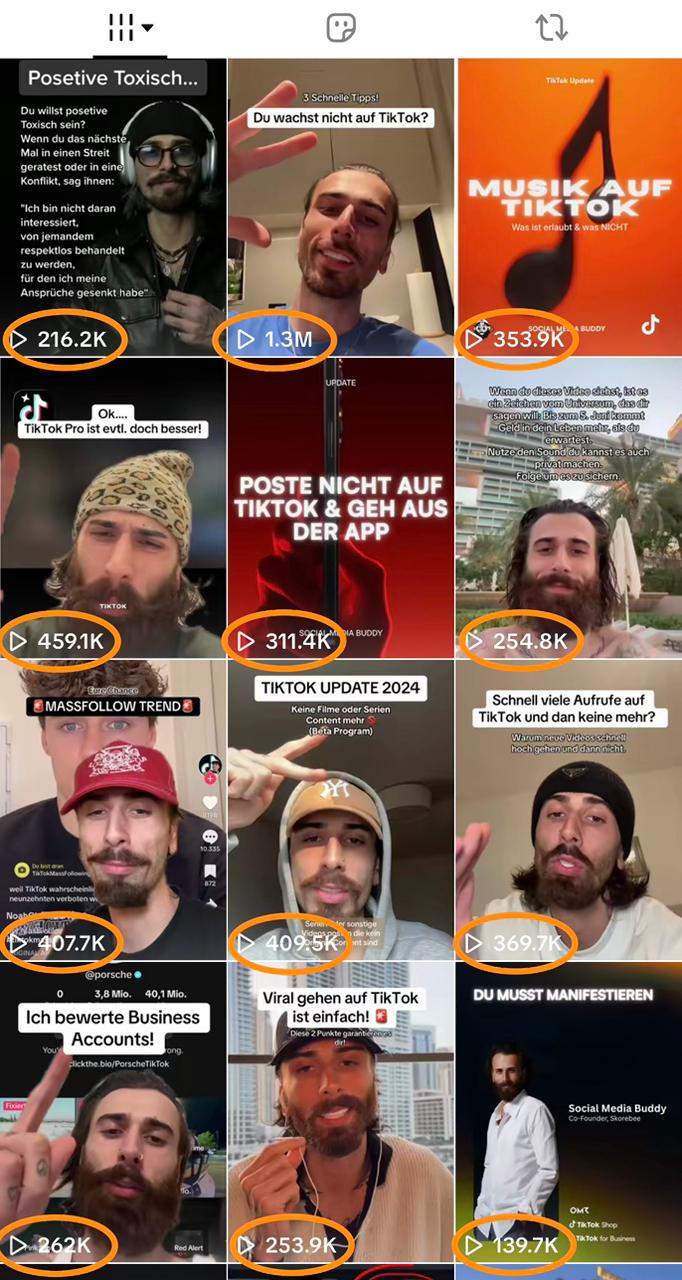 Creator viral posts example 2